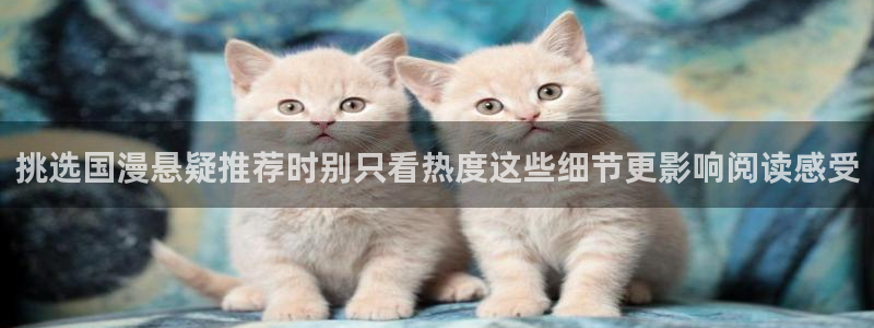 51漫画漫画网页：挑选国漫悬疑推荐时别只看热度这些细节更影响阅读感受